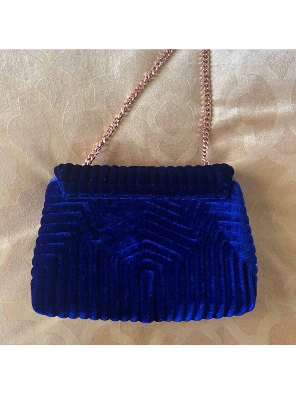 TED BAKER LONDON VELVET BAG - Picture 3 of 6